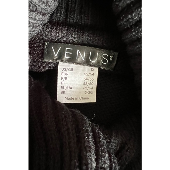 NWT- Venus Belted Sweater Dress, Size 1X. - Picture 7 of 16